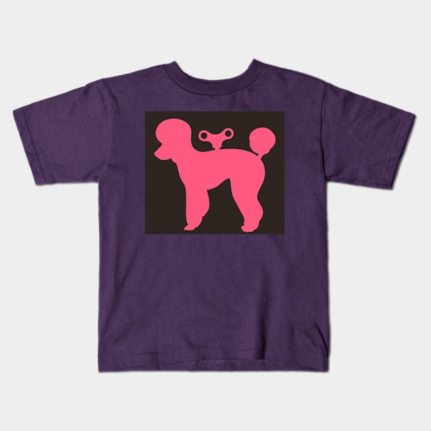 TOY POODLE Kids T-Shirt by VectorVectoria